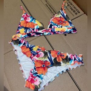 Hollister floral bikini